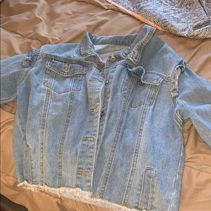 Cropped Jean jacket